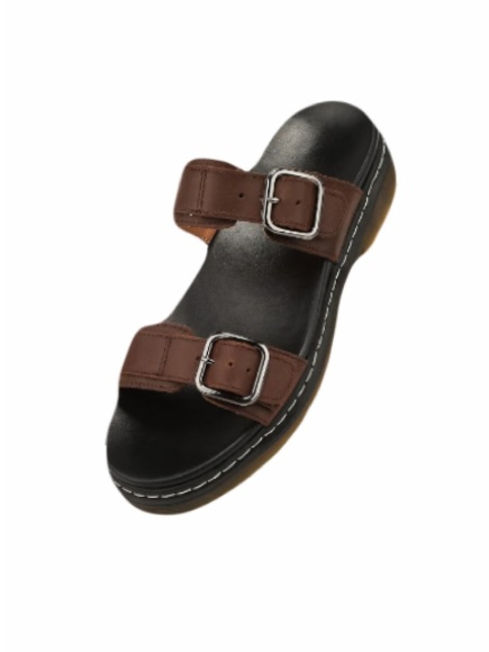 NWT Leather Platform Wedge Sandals Size 9 Women's